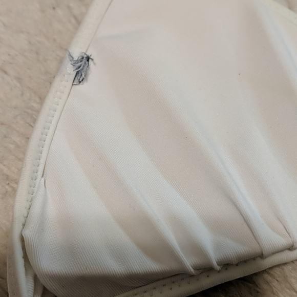 Aerie | White Triangle Bikini Top - Picture 2 of 2